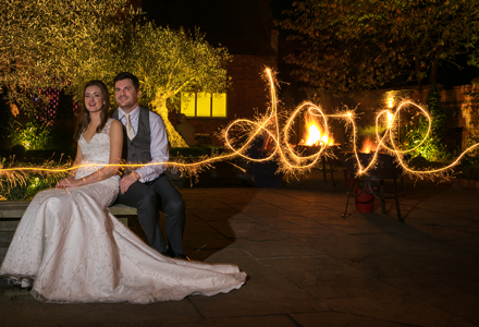 Rob and Kate love in sparklers